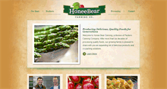 Desktop Screenshot of honeebear.com